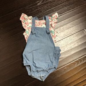 Carters girls romper